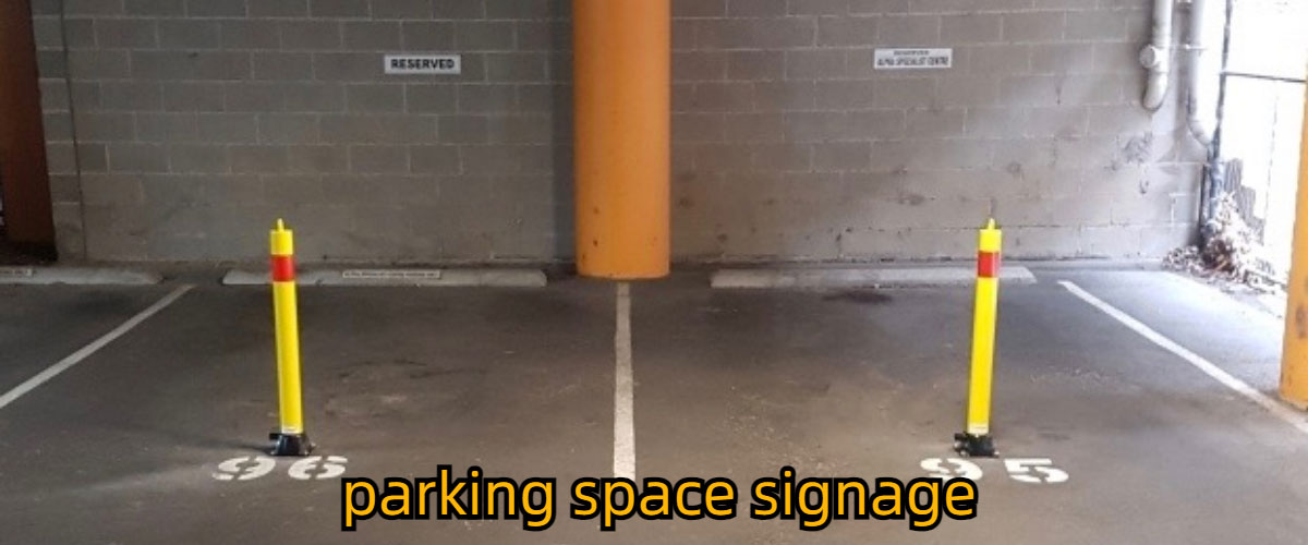 parking space signage
