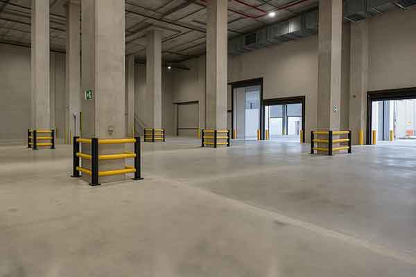 Column Protection Barrier Single Flexible Bollard