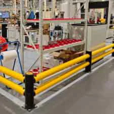 Enhanced Safety & Workflow Efficiency Single Flexible Bollard