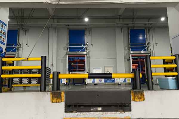 Loading Bay Protection Single Flexible Bollard