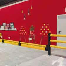 Optimized Layout Single Flexible Bollard