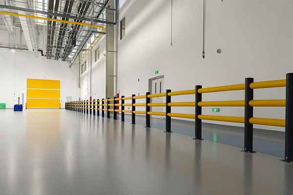 Pedestrian Safety Barrier Single Flexible Bollard