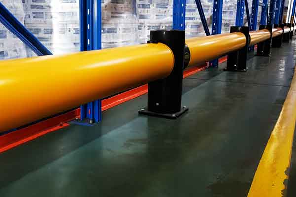 Single Traffic Guardrail Single Flexible Bollard